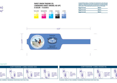 Longboard Wineglass Tag